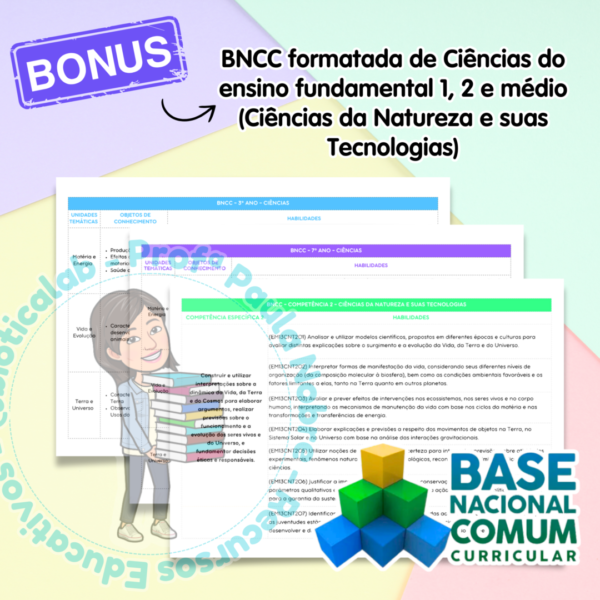 BNCC FORMATADA + Checklist Avaliação das Competências Científicas + Modelo Relatório Individual - Image 4