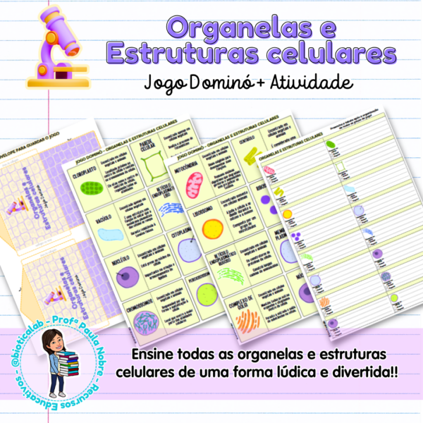 Dominó - Organelas e Estruturas Celulares
